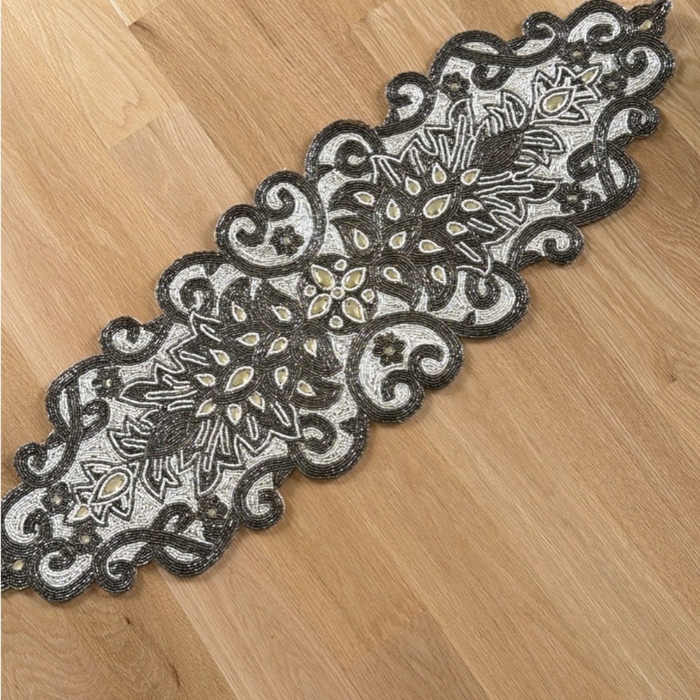 Pier 1 beaded table runner